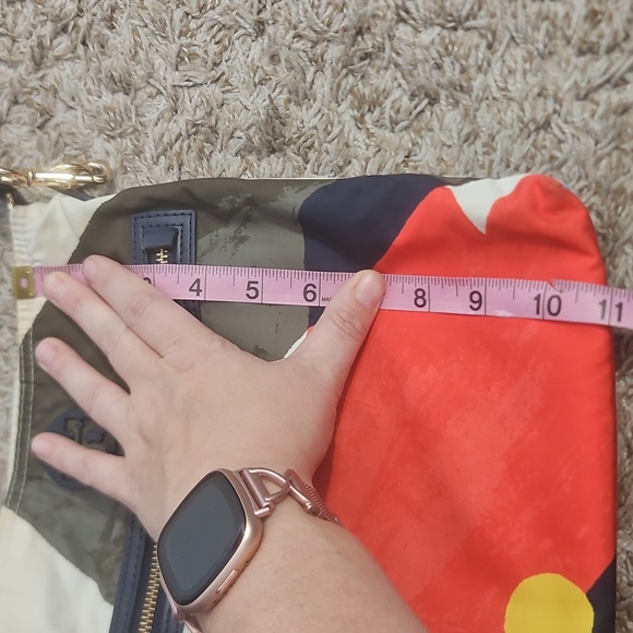 Tory Burch Tilda Swingpack Crossbody Bag Abstract Print - Picture 12 of 13